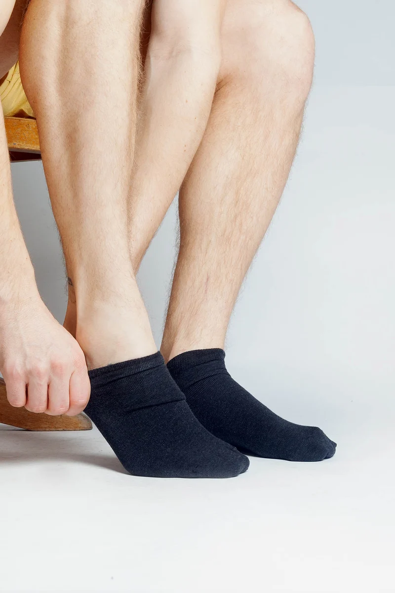 Sneaker-Socken aus Bio-Baumwolle