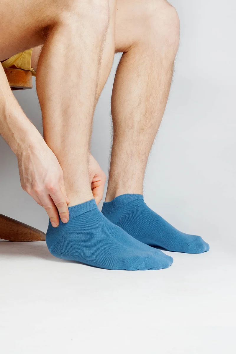 Sneaker-Socken aus Bio-Baumwolle