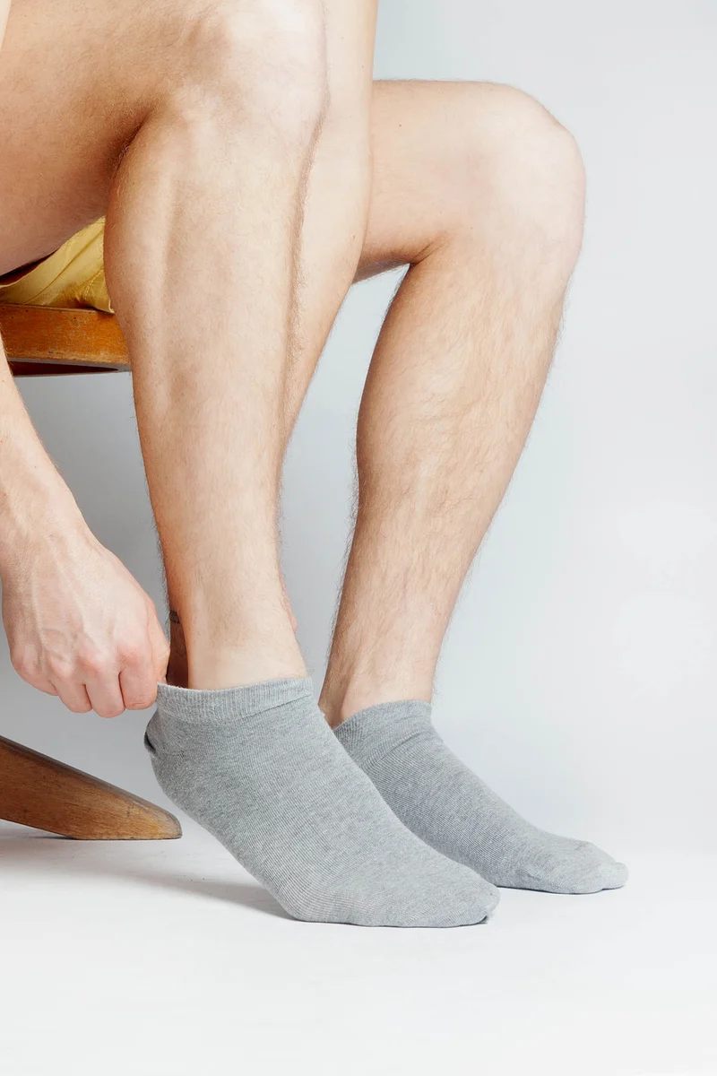 Sneaker-Socken aus Bio-Baumwolle