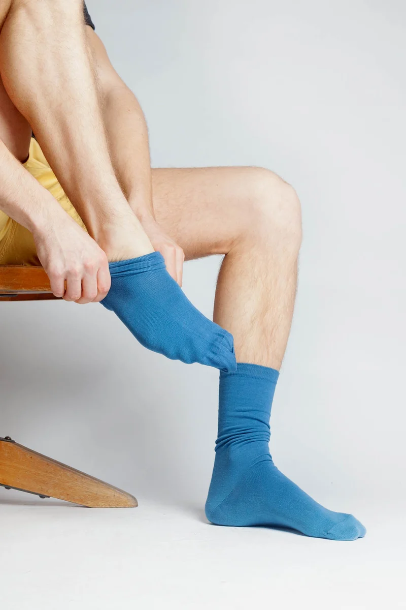 Klassische Socken aus Bio Baumwolle
