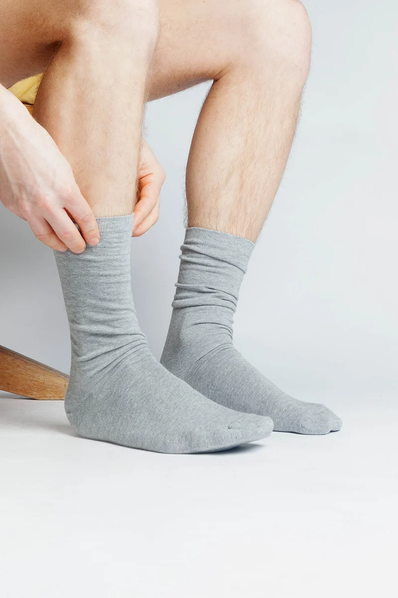 Klassische Socken aus Bio Baumwolle