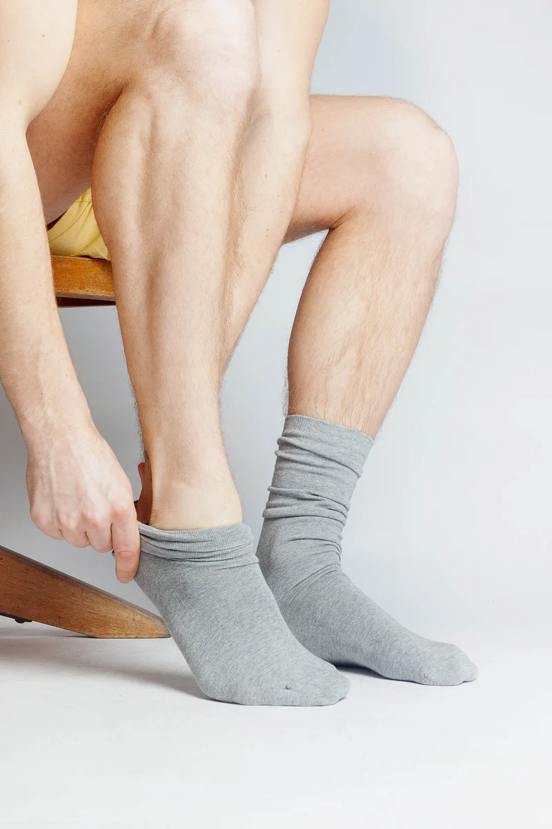 Klassische Socken aus Bio Baumwolle