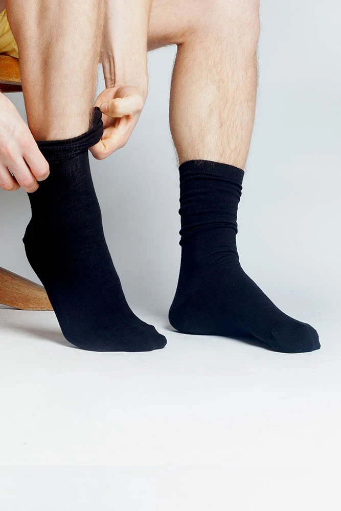 Klassische Socken aus Bio Baumwolle