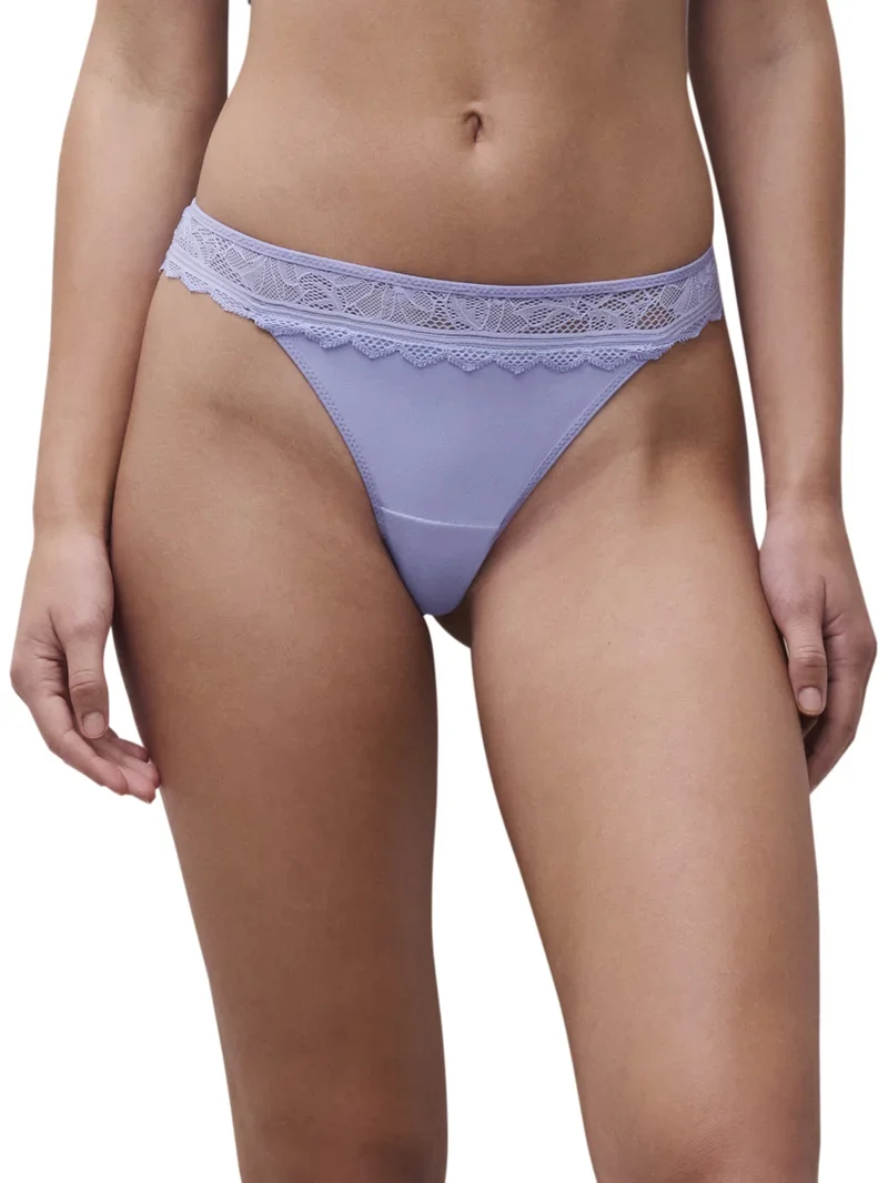 Chantelle EasyFeel - Floral Touch Tanga Thistle