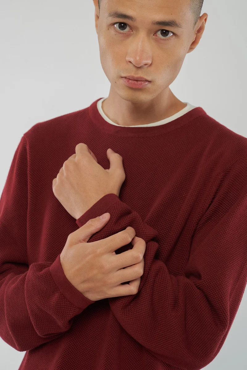 Strickpullover YUVA aus Bio Baumwolle