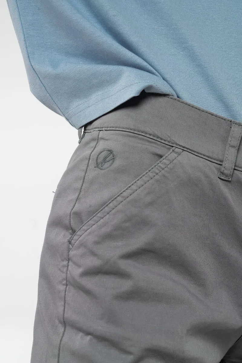 Micro-Chino Shorts aus Bio Baumwolle