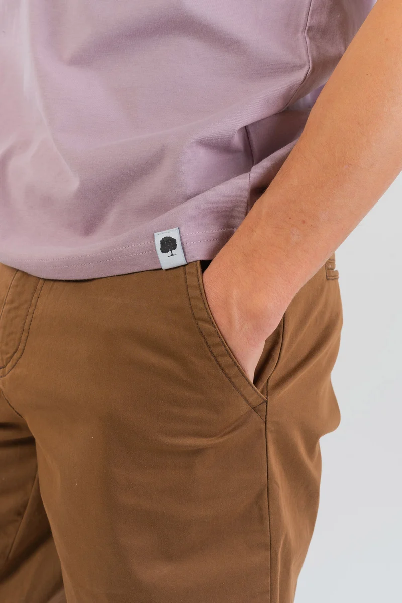 Micro-Chino Shorts aus Bio Baumwolle