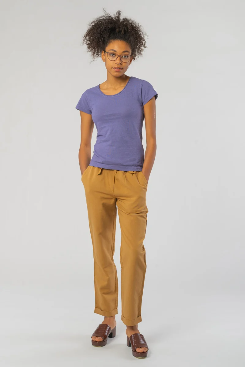 Legere Sommerhose aus Leinen & Bio Baumwolle