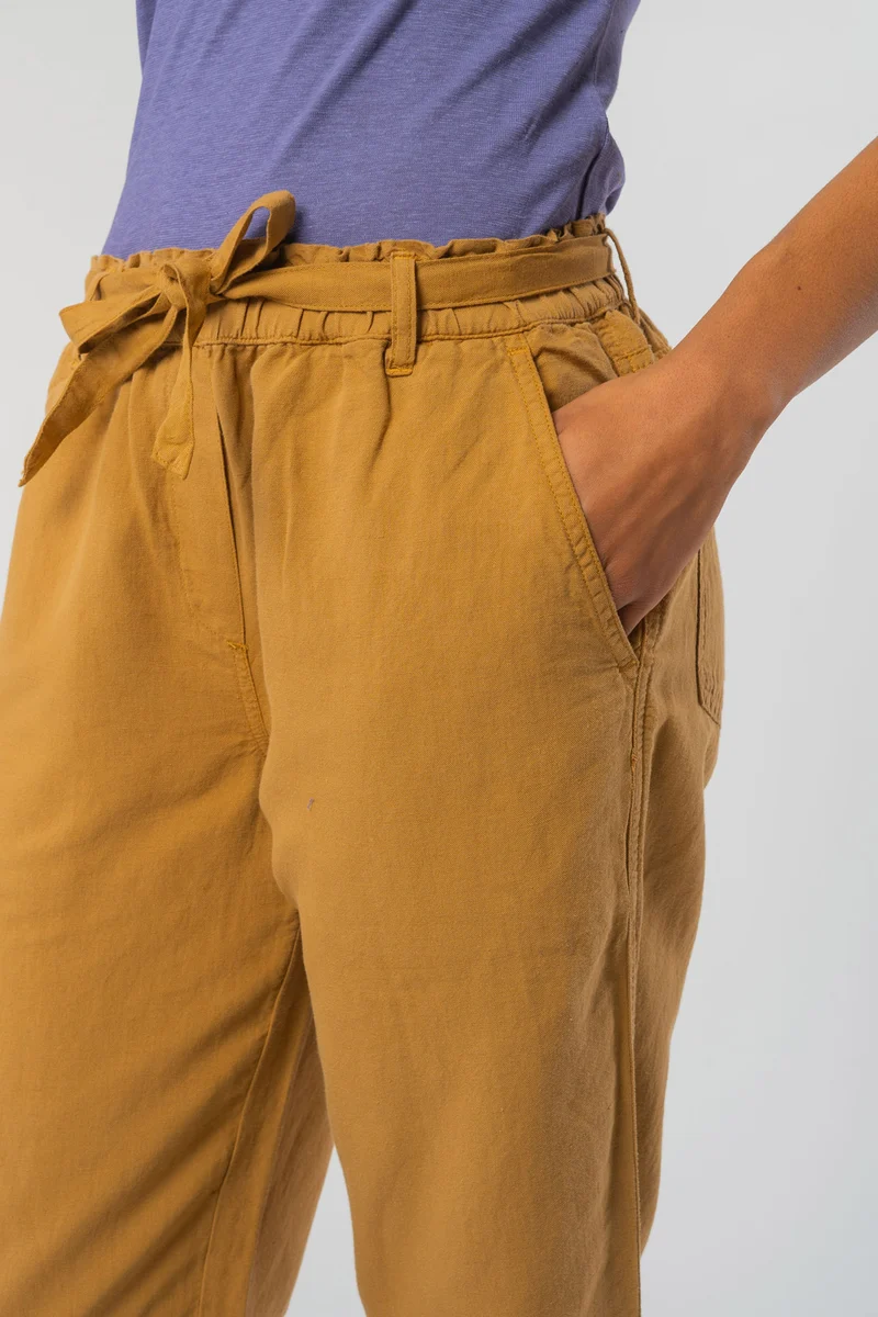 Legere Sommerhose aus Leinen & Bio Baumwolle