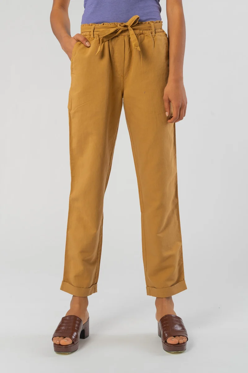 Legere Sommerhose aus Leinen & Bio Baumwolle