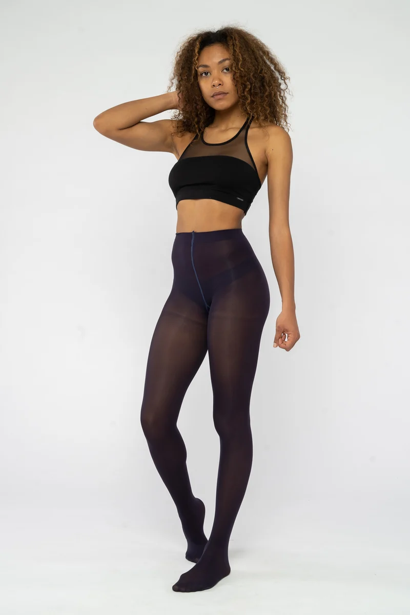 Feinstrumpfhose aus innovativem Material aus Recycled Polyester