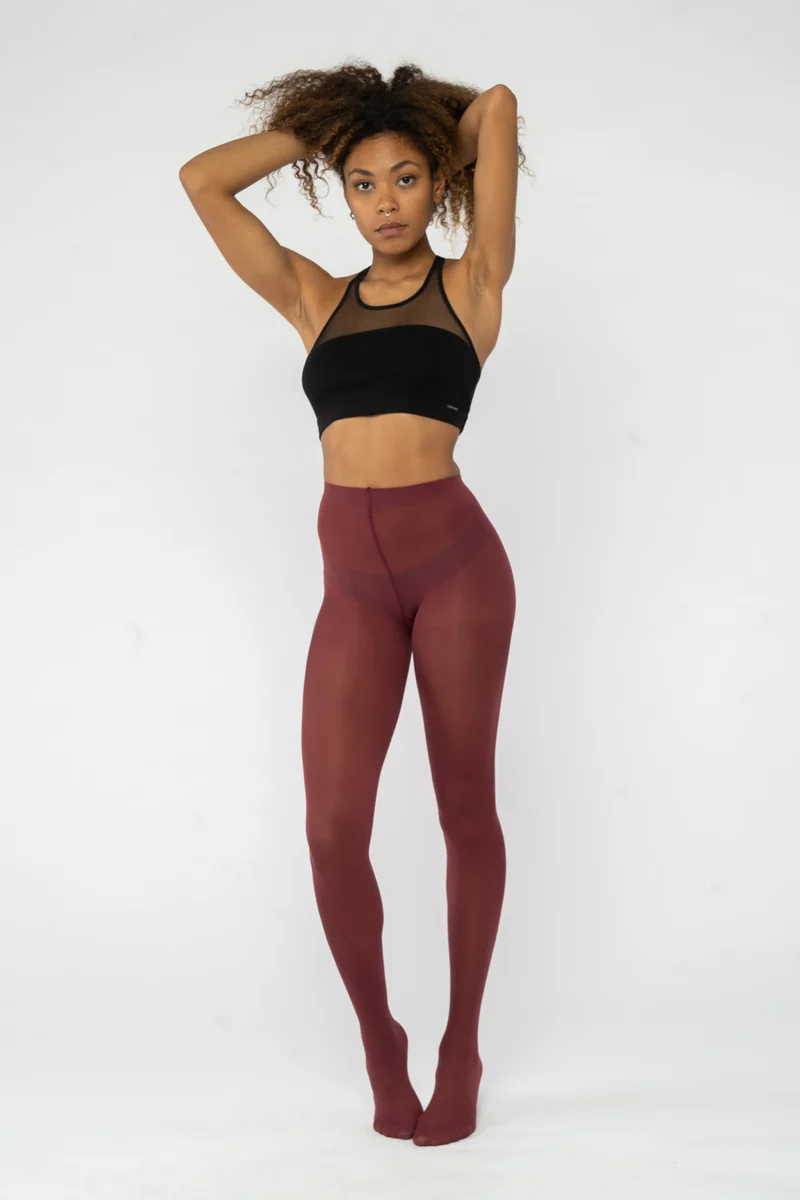 Feinstrumpfhose aus innovativem Material aus Recycled Polyester