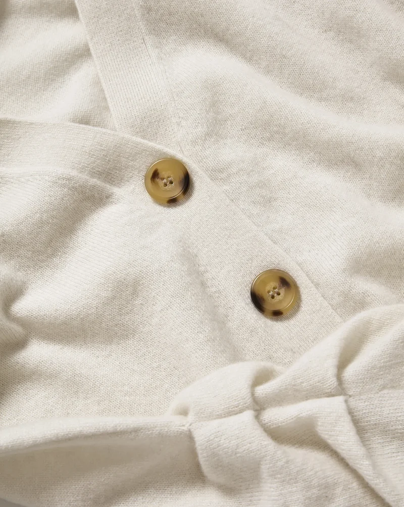 Lamotte Cashmere Cardigan Ivory