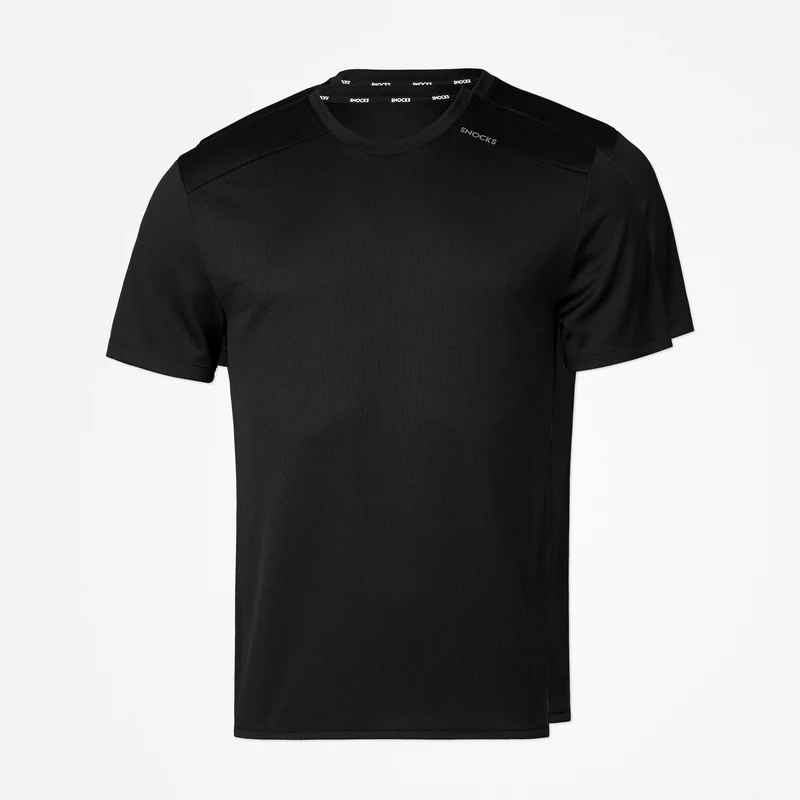 Trainingsshirt Mesh Herren | Schwarz