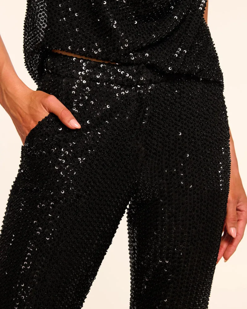 Olivian Beaded Sequin Flare
