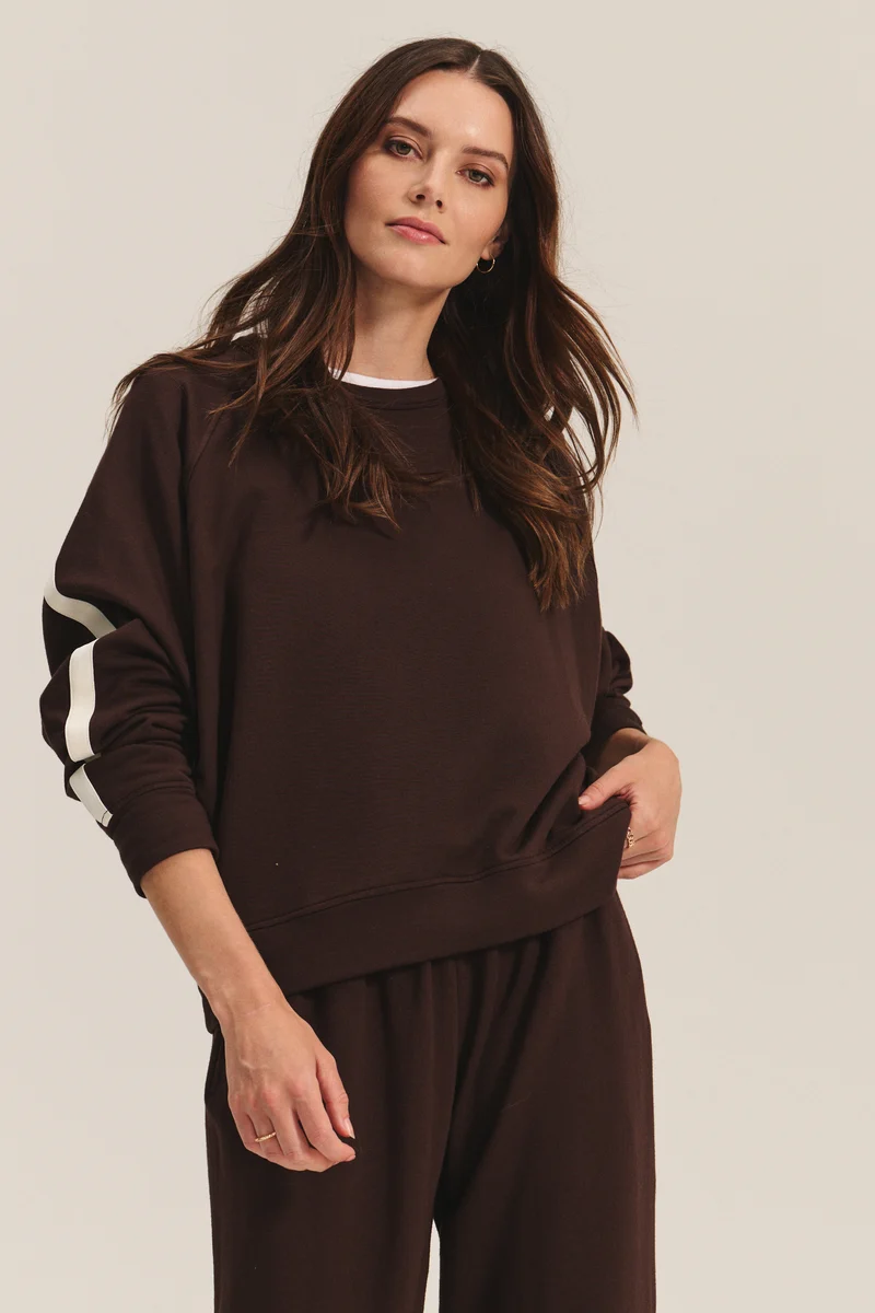 Frankie Sweatshirt Chocolate