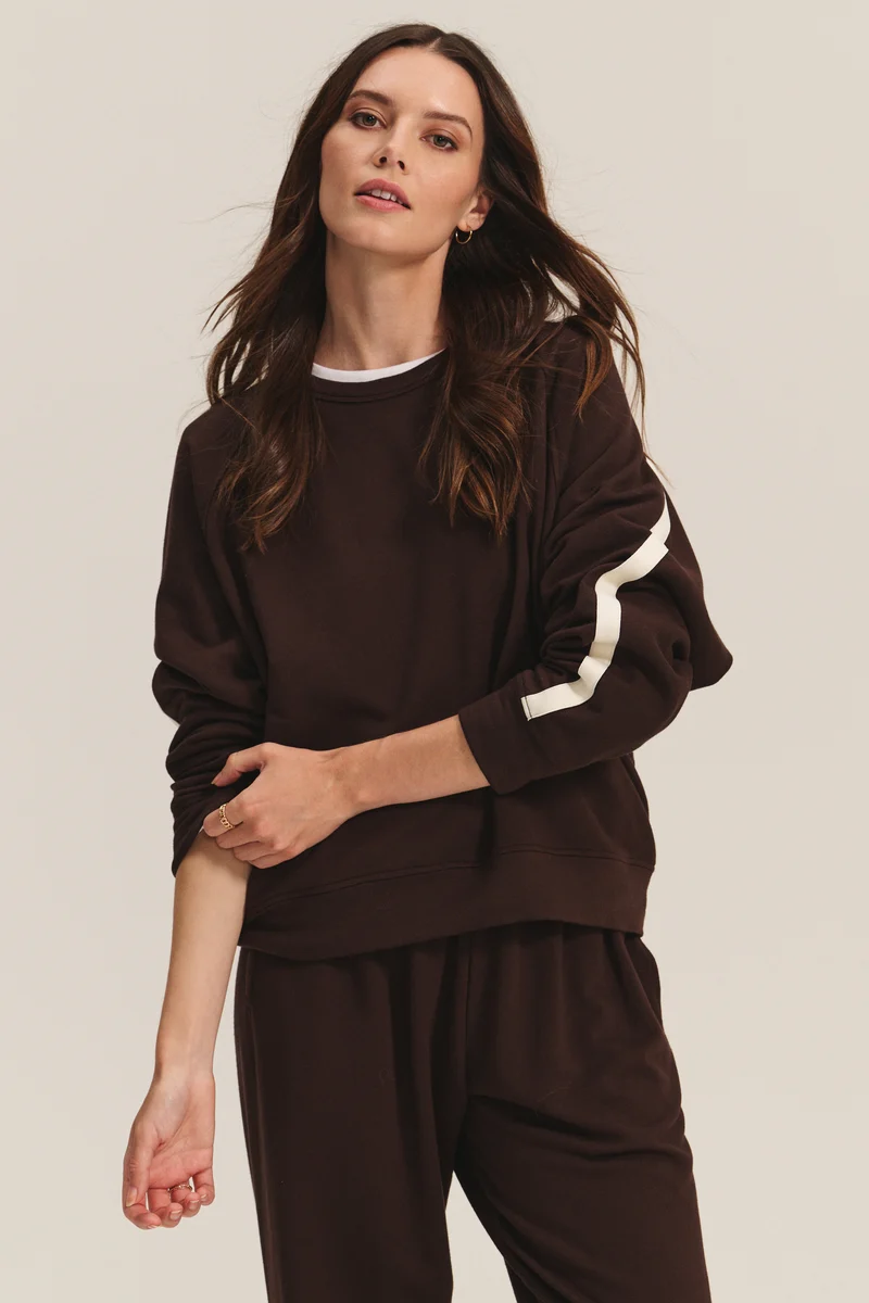 Frankie Sweatshirt Chocolate