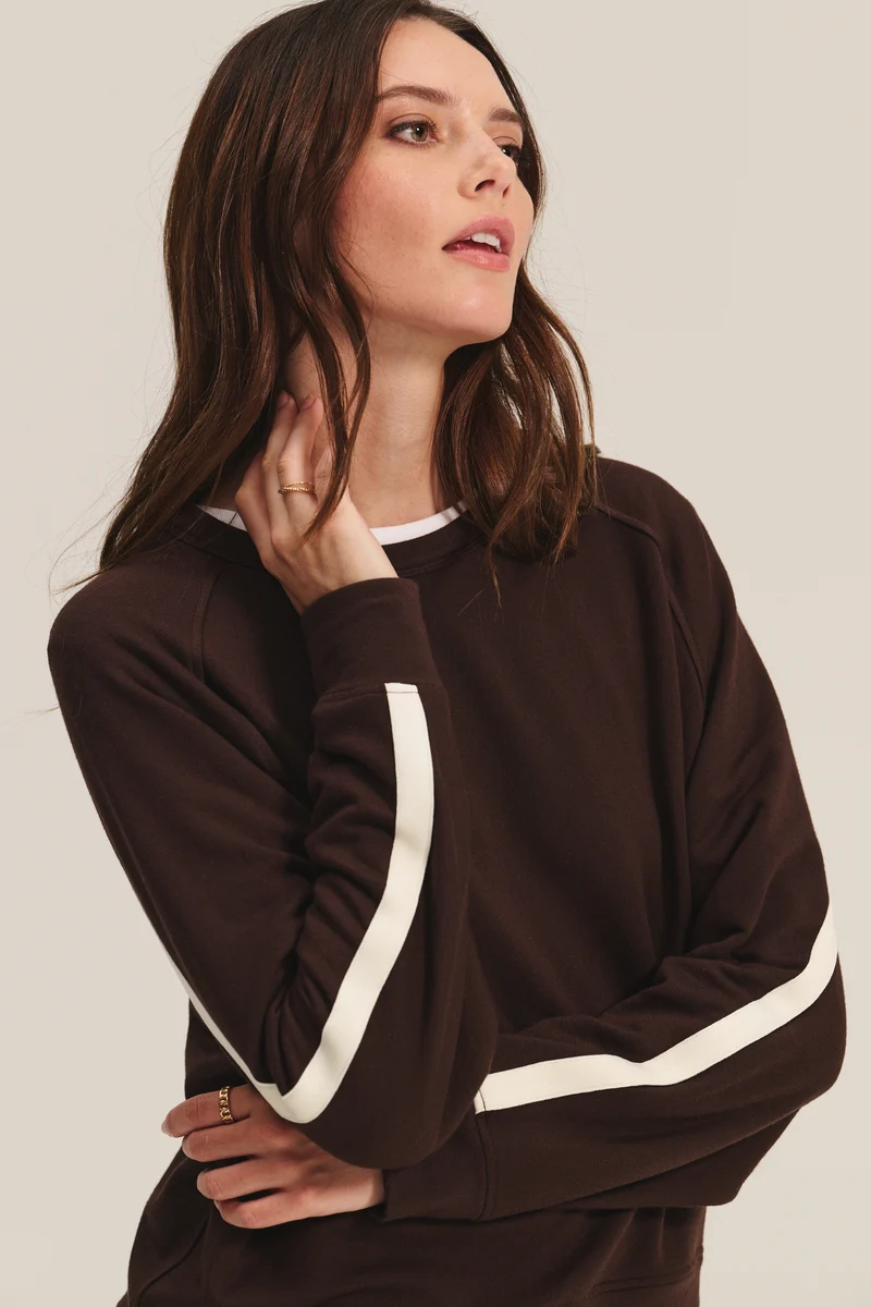 Frankie Sweatshirt Chocolate