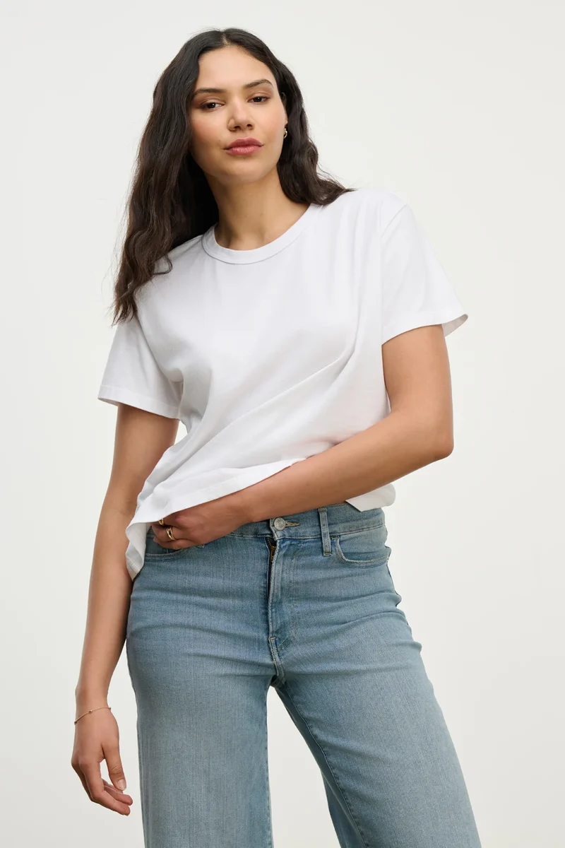 Leigh Tee White