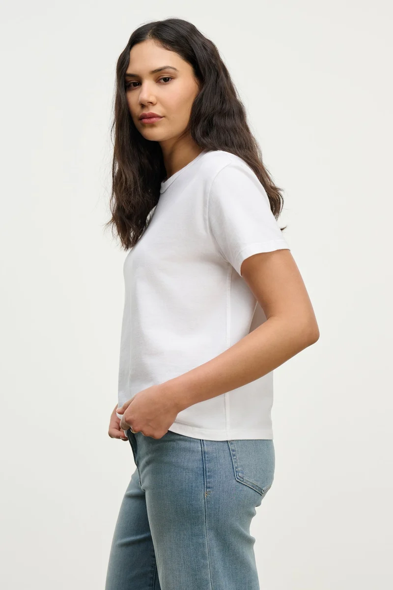 Leigh Tee White