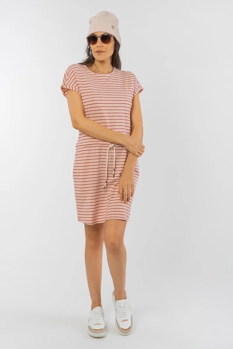 Casual Jerseydress #STRIPES aus Bio Baumwolle