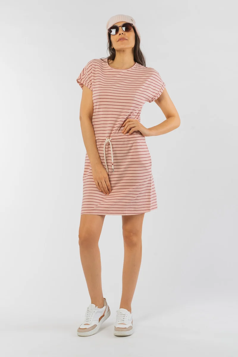 Casual Jerseydress #STRIPES aus Bio Baumwolle