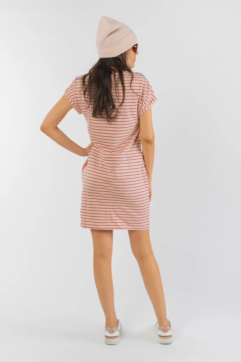 Casual Jerseydress #STRIPES aus Bio Baumwolle