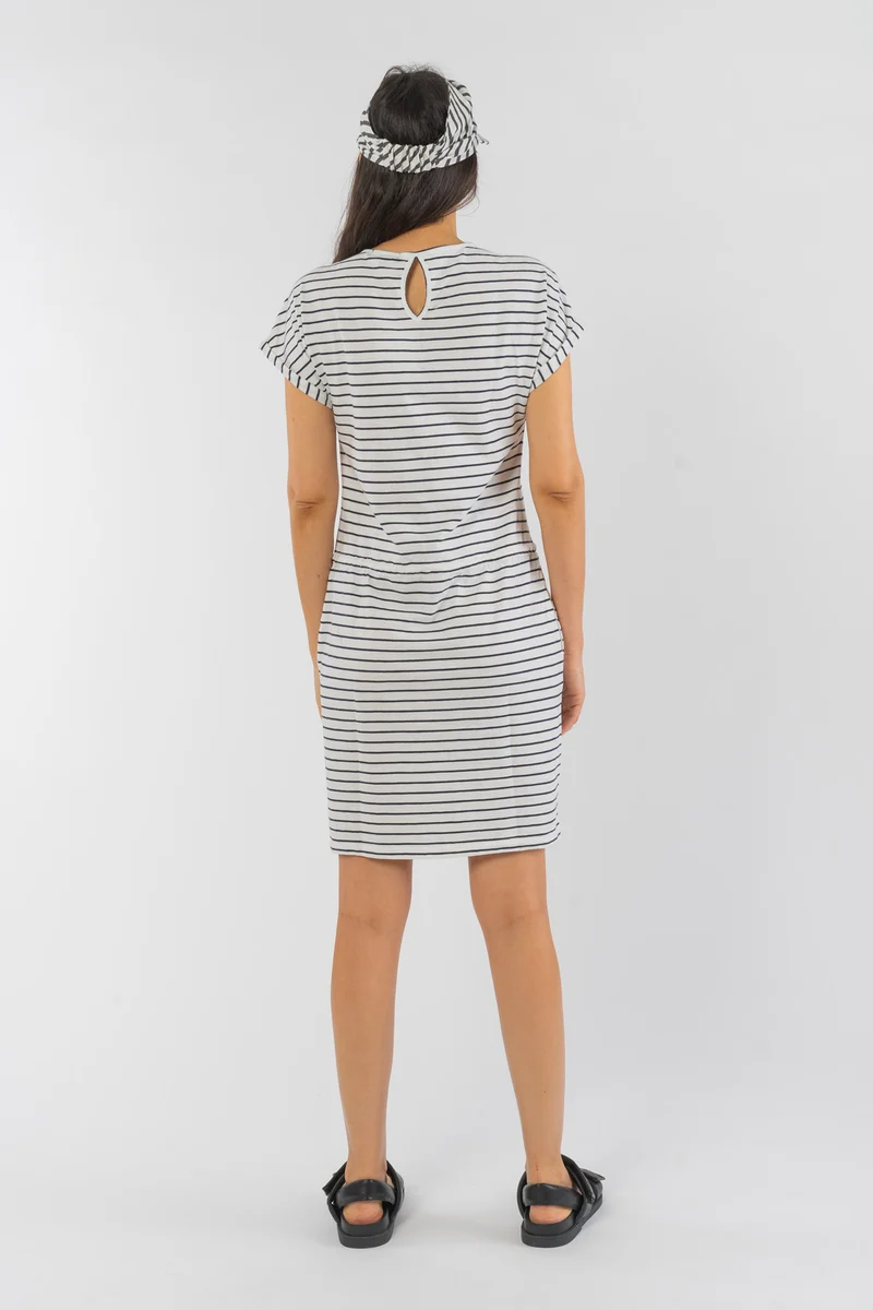 Casual Jerseydress #STRIPES aus Bio Baumwolle