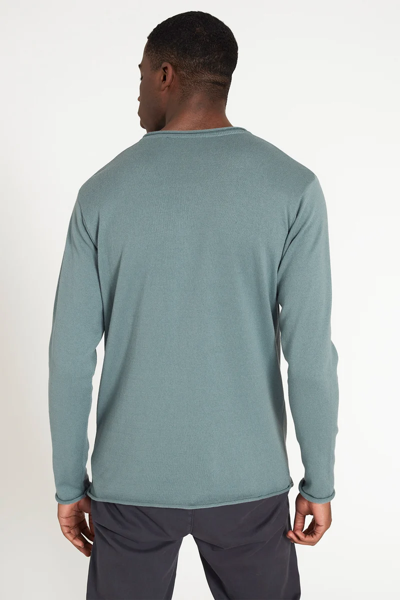 Light Knit Crew Neck aus Bio Baumwolle