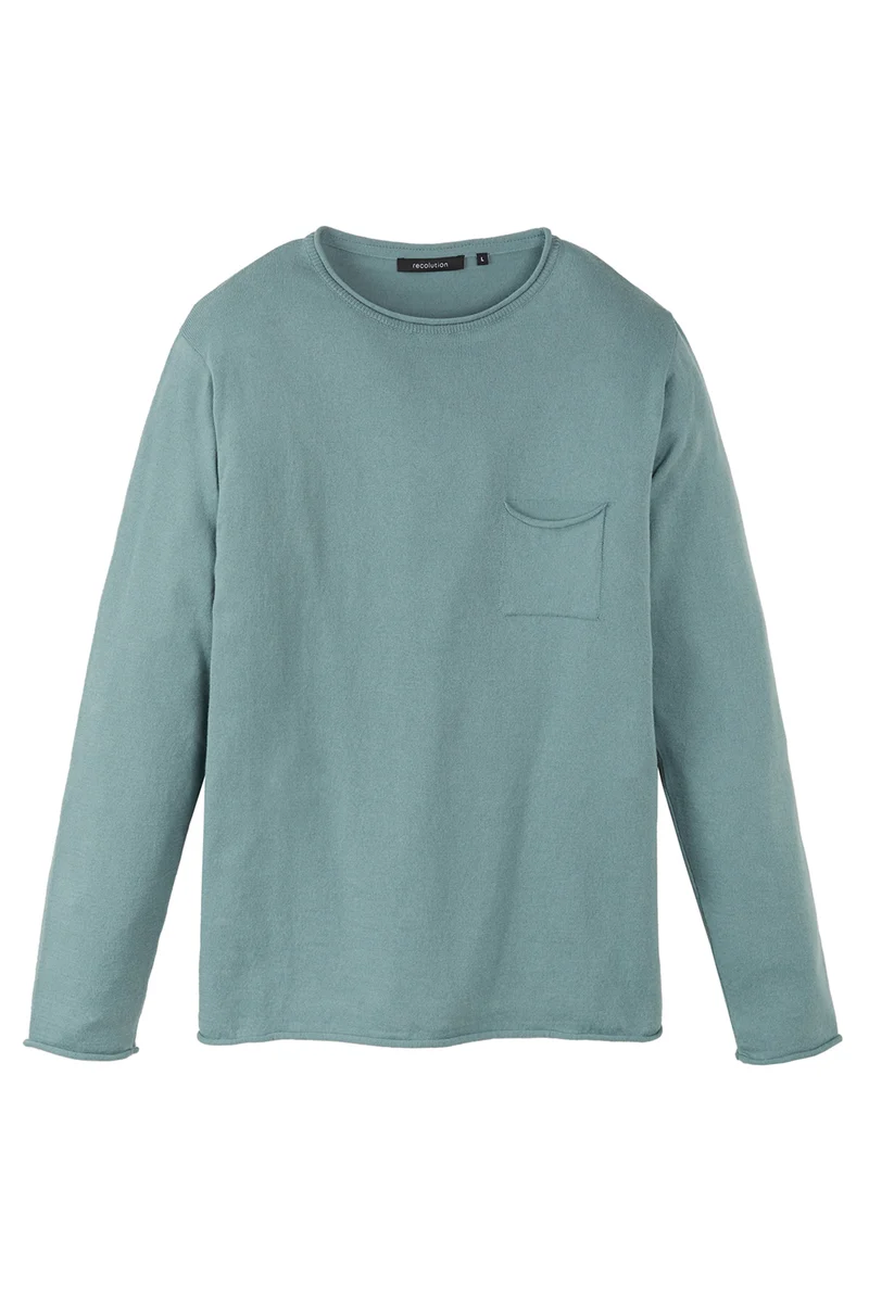 Light Knit Crew Neck aus Bio Baumwolle