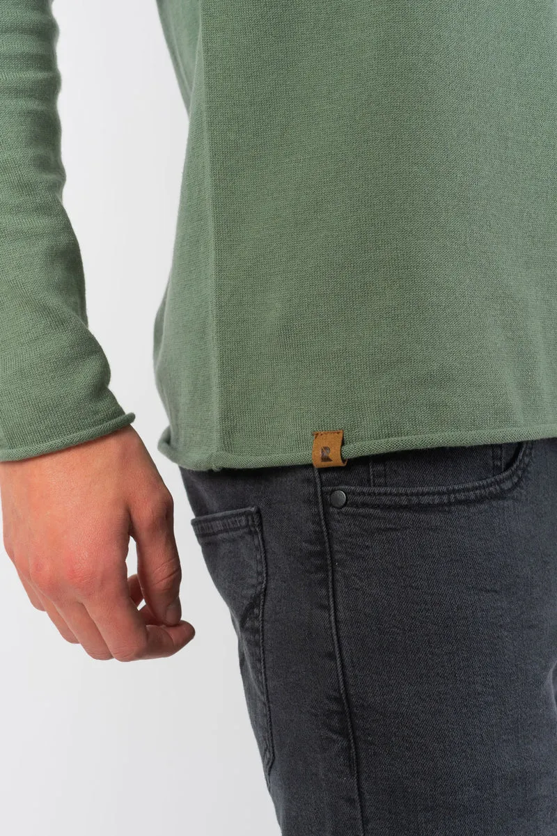 Light Knit Crew Neck aus Bio Baumwolle