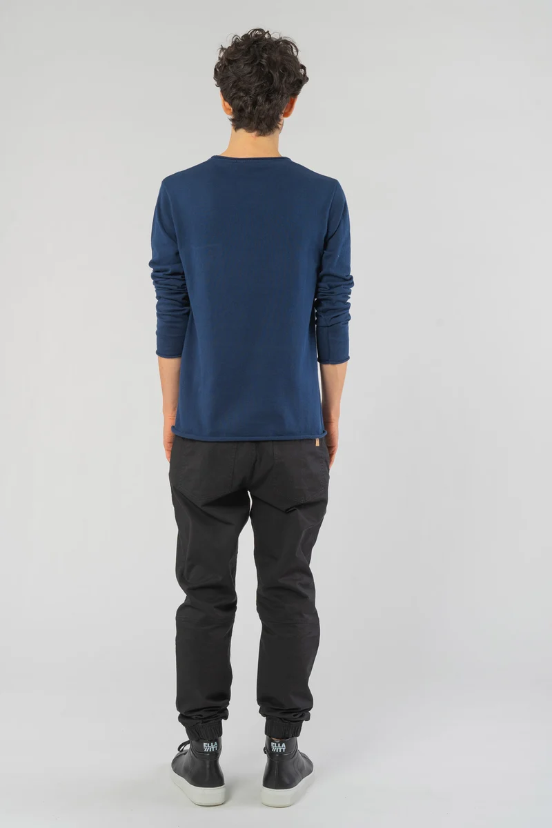 Light Knit Crew Neck aus Bio Baumwolle