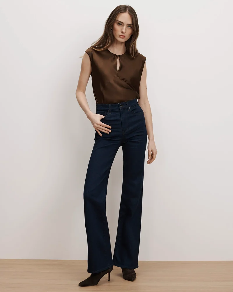 Sparrow Silk Blouse Walnut