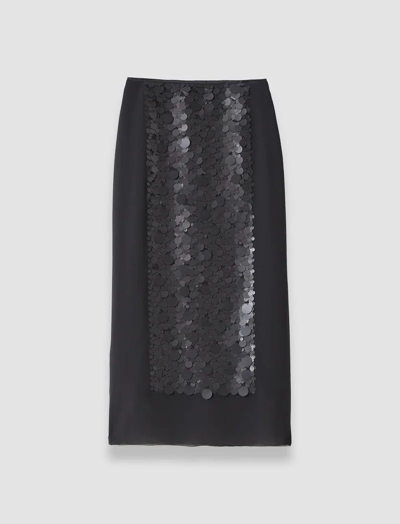 Cambo Chiffon Sequin Skirt