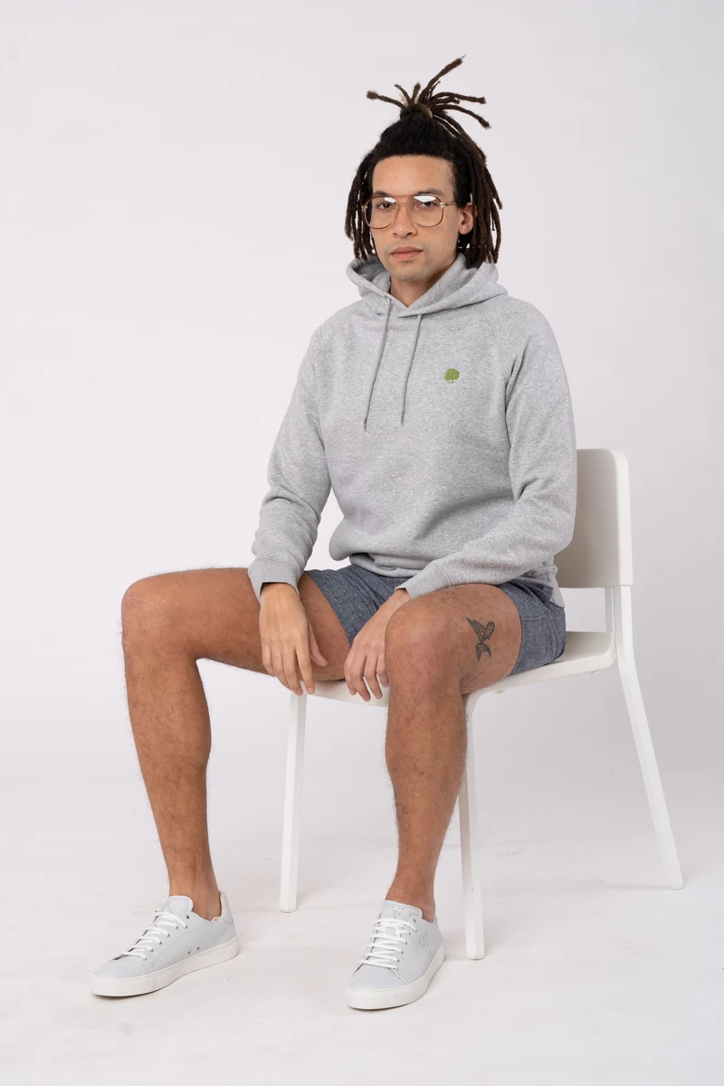 Sweatshirt Hoodie mit Seitentaschen