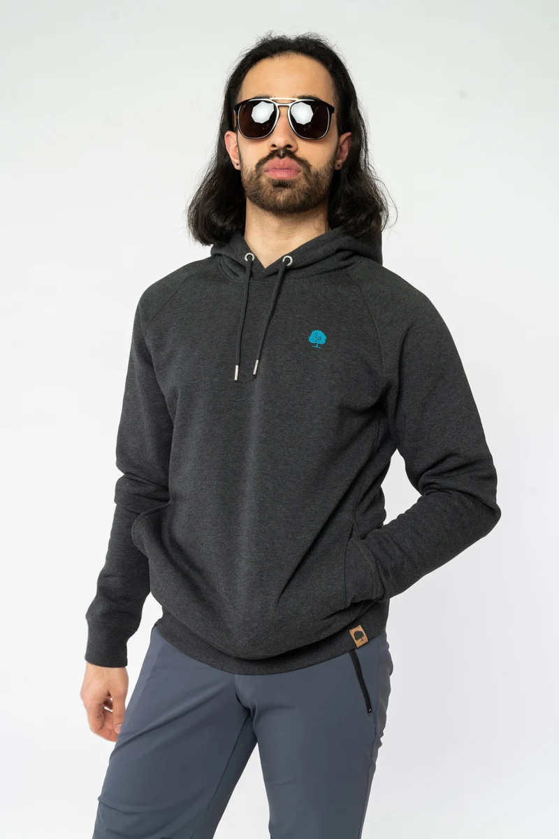 Sweatshirt Hoodie mit Seitentaschen
