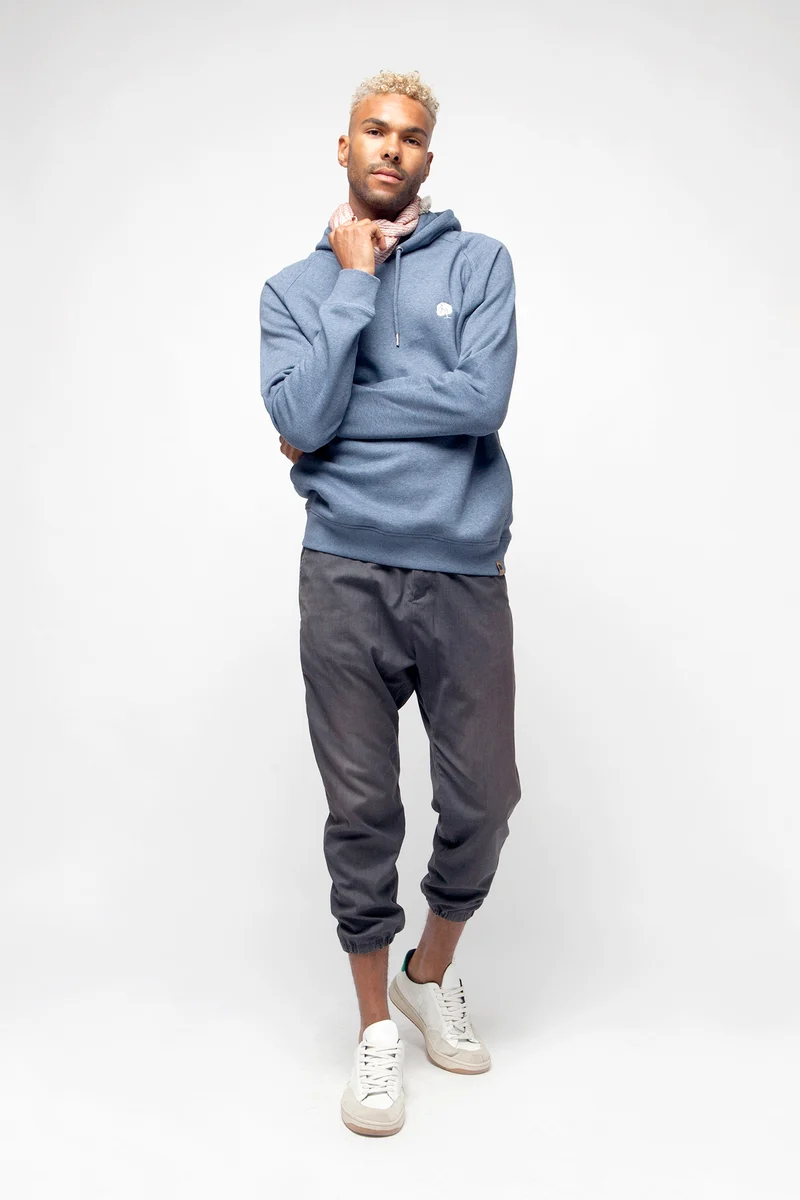 Sweatshirt Hoodie mit Seitentaschen