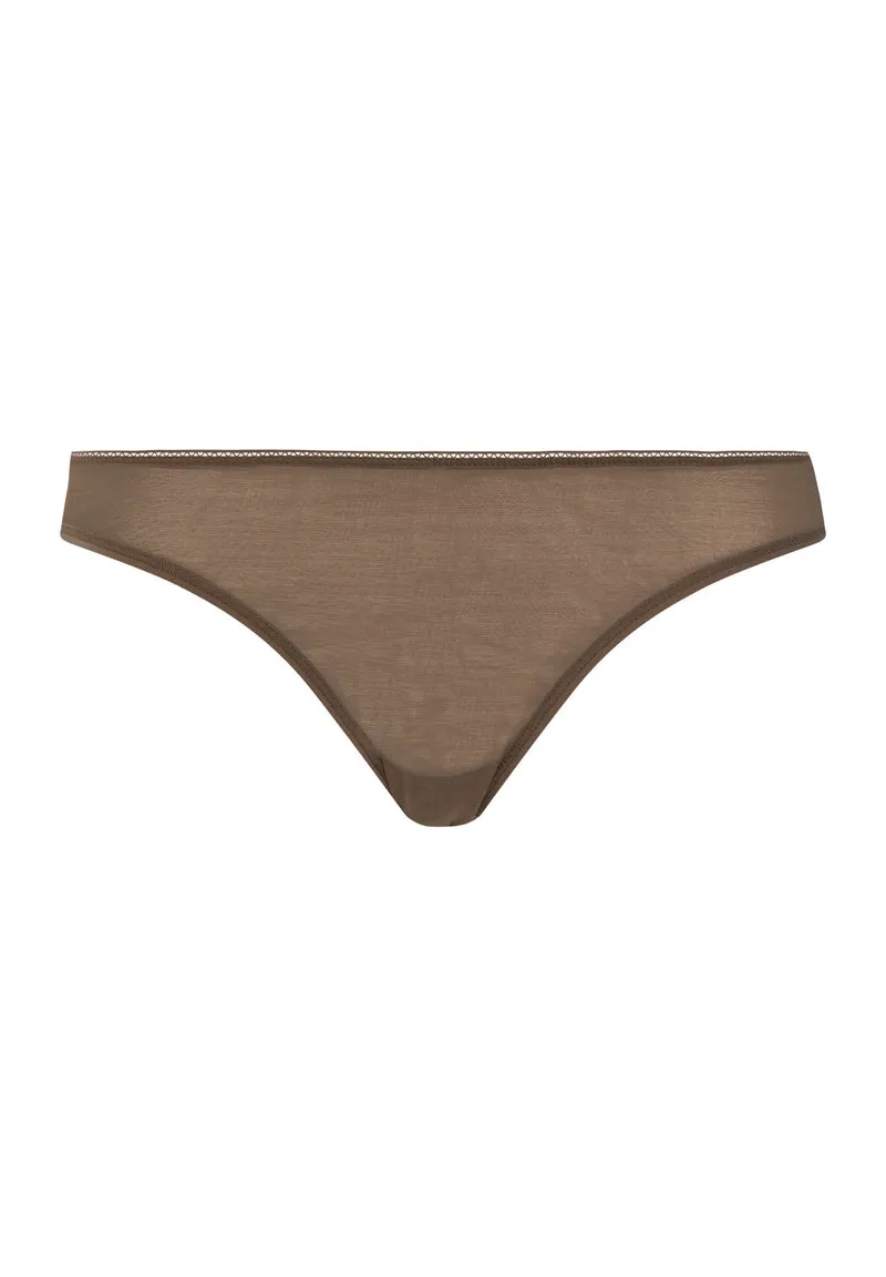 Smooth Illusion Mini Briefs | natural teak 070844-072768