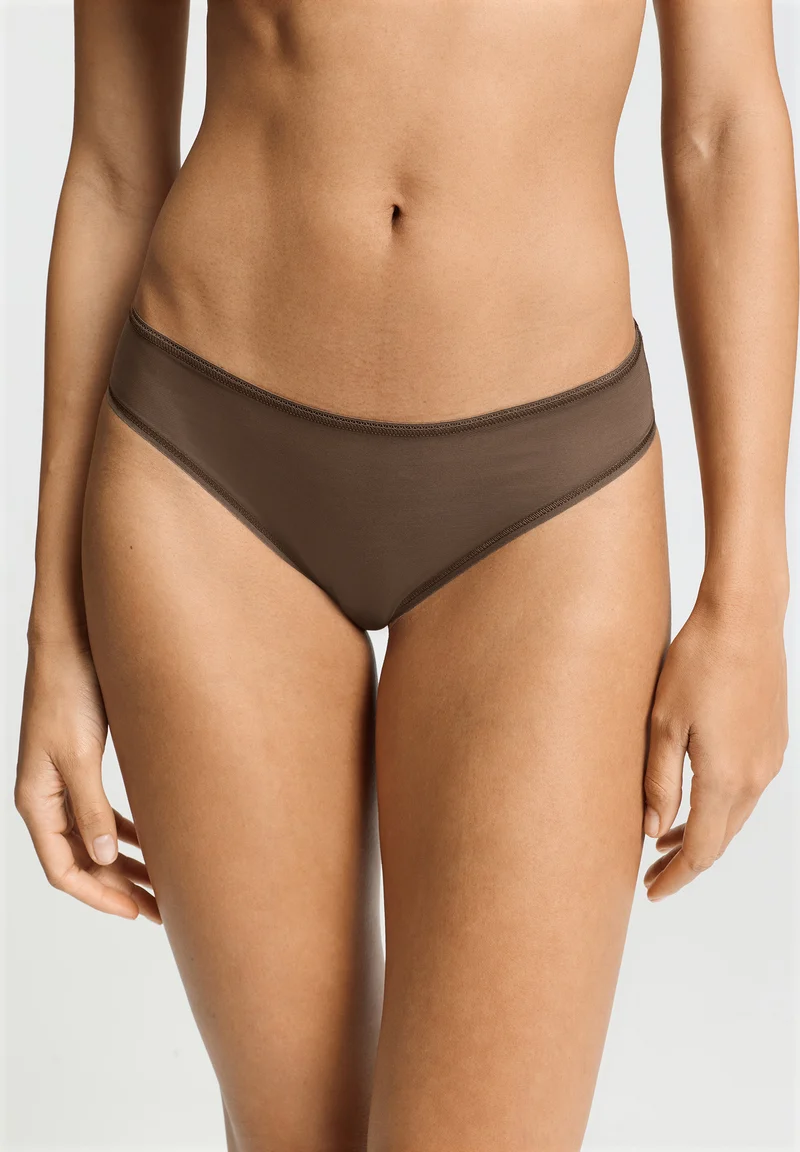 Smooth Illusion Mini Briefs | natural teak 070844-072768