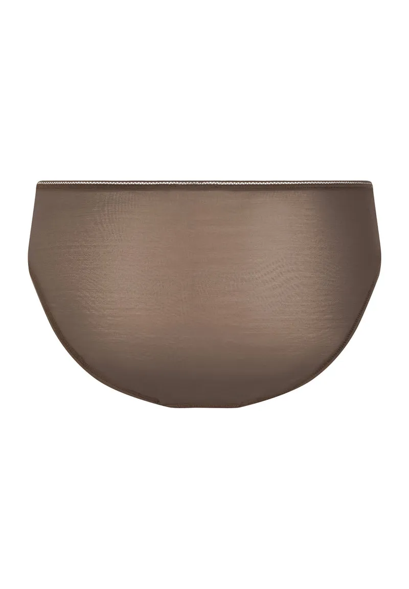 Smooth Illusion Mini Briefs | natural teak 070844-072768