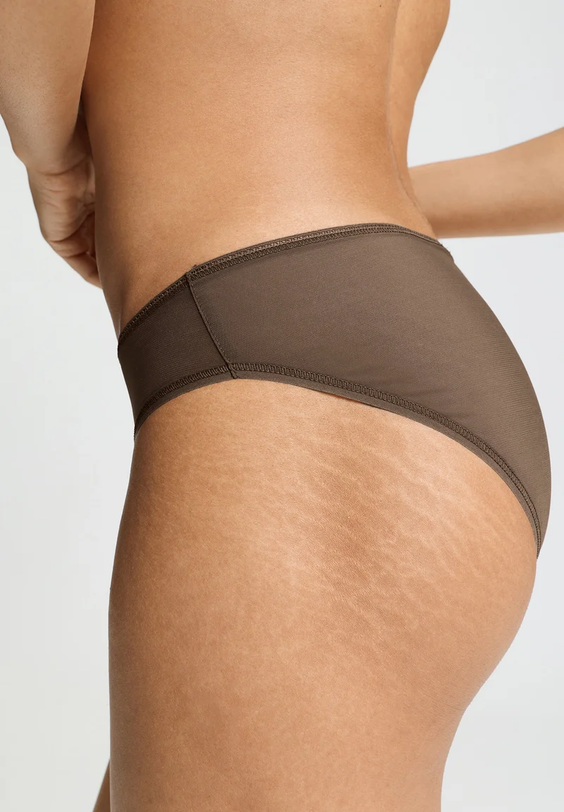 Smooth Illusion Mini Briefs | natural teak 070844-072768