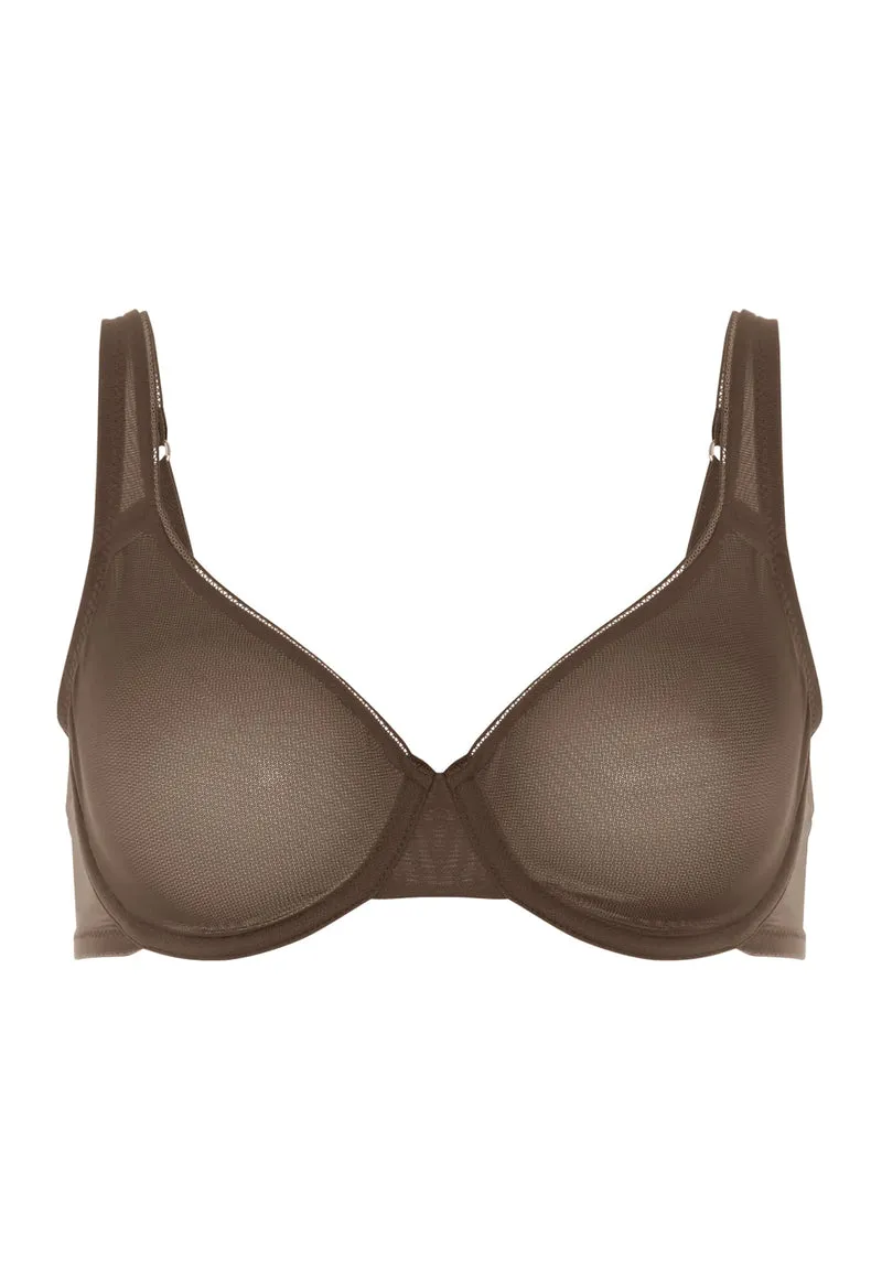 Smooth Illusion U/wire Bra | natural teak 070843-072768