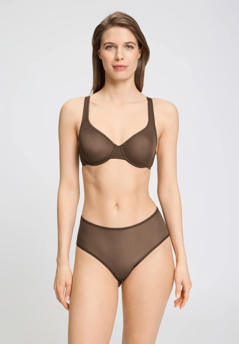 Smooth Illusion U/wire Bra | natural teak 070843-072768