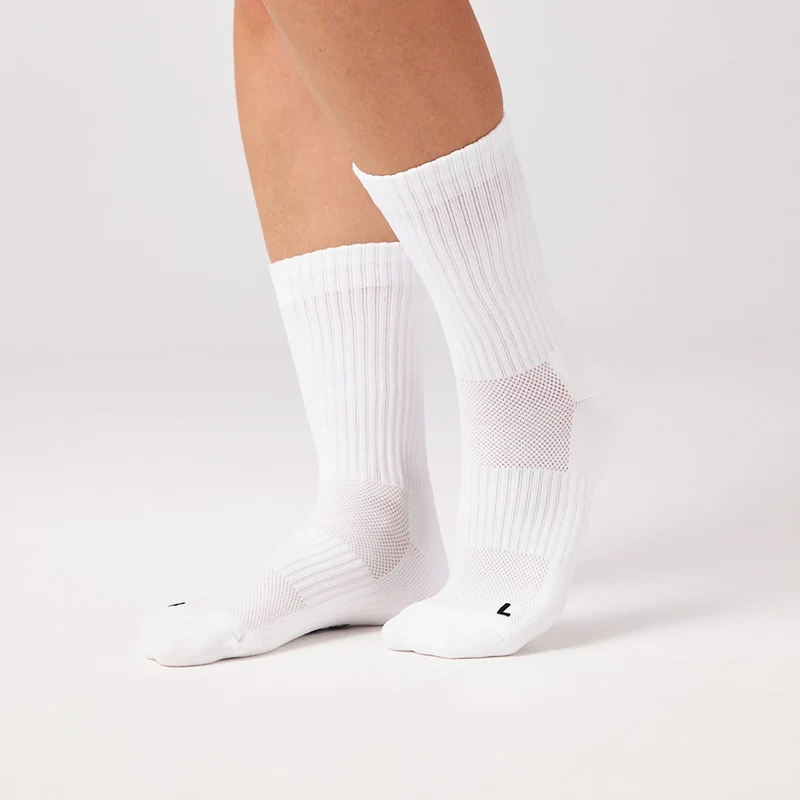 Hohe Laufsocken | Weiß