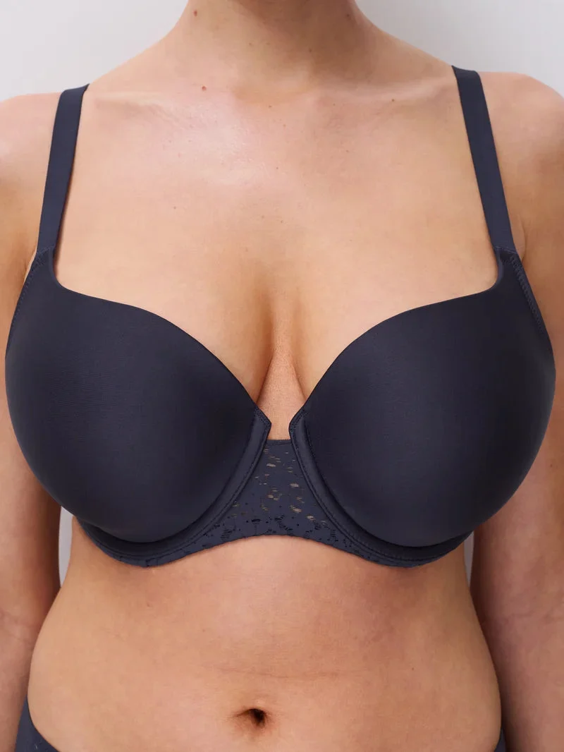 Chantelle EasyFeel – Norah T-Shirt-BH mit Überzug, Ultramarinblau