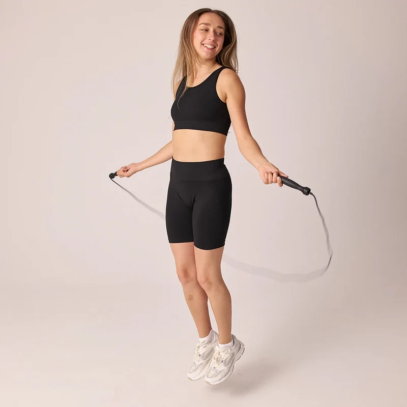 Radlerhose Seamless Damen | Hellgrün