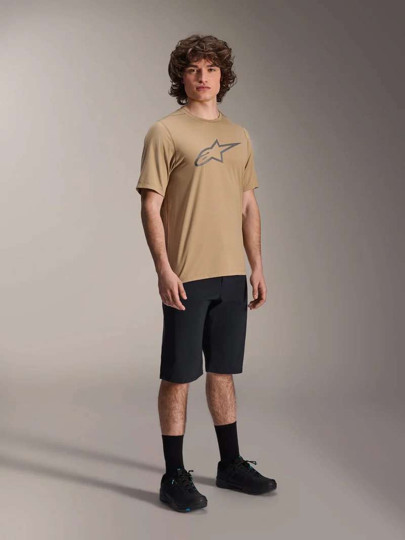 Alpinestars A-Dura Trikot Kurze Ärmel Light Brown Herren