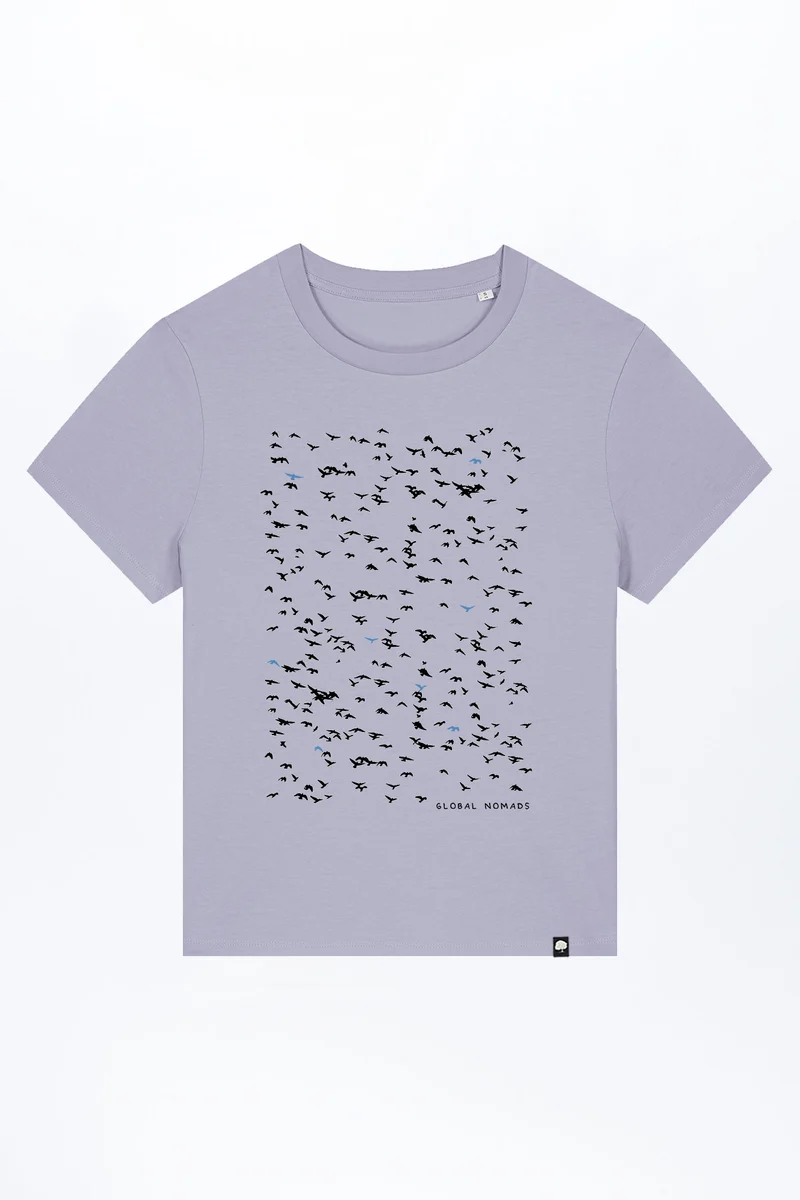 Flying Birds T-Shirt für Damen