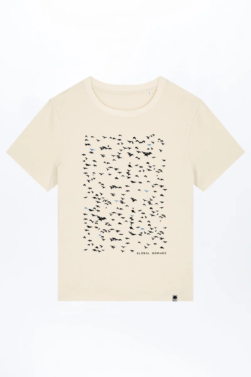 Flying Birds T-Shirt für Damen