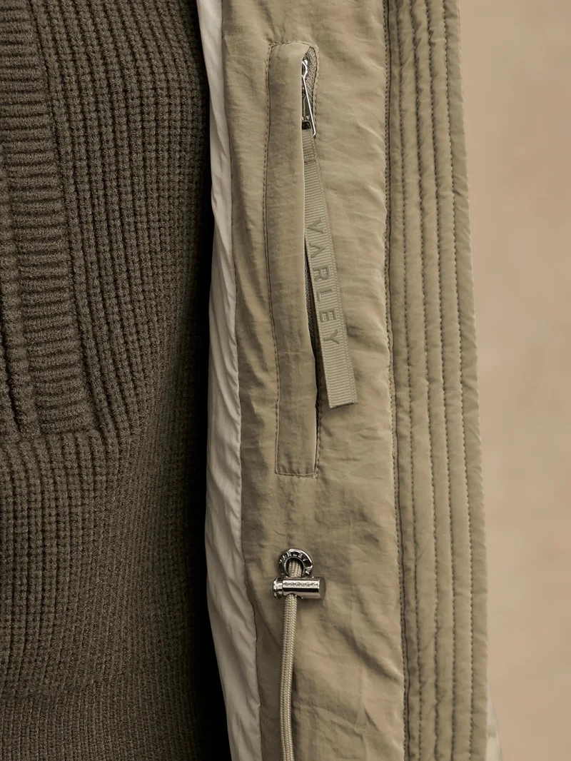 Valencia Down Puffer Coat Agate Grey
